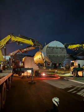 Carregamento Caldeira