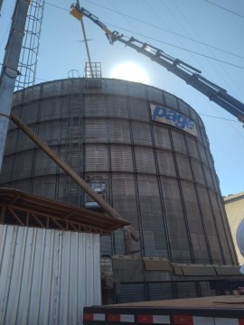 Manutenção Canalização grãos