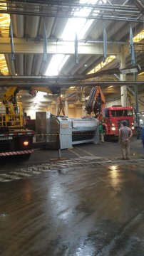 Remoção Equipamento Industrial